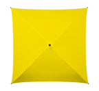 All square Paraplu handopening 94 cm polyester geel