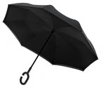 paraplu Inside Out 107 cm polyester zwart