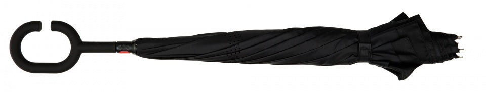 paraplu Inside Out 107 cm polyester zwart