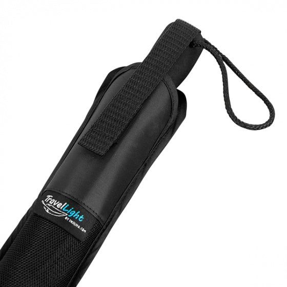 reisparaplu TravelLight windproof 100 cm zwart
