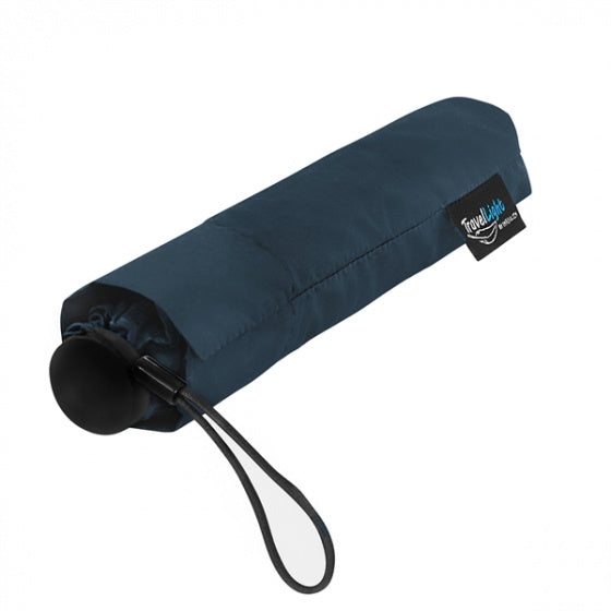 Impliva TravelLight reisparaplu windproof 90 cm blauw