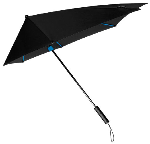 stormparaplu STORMaxi 100 cm polyester zwart/blauw