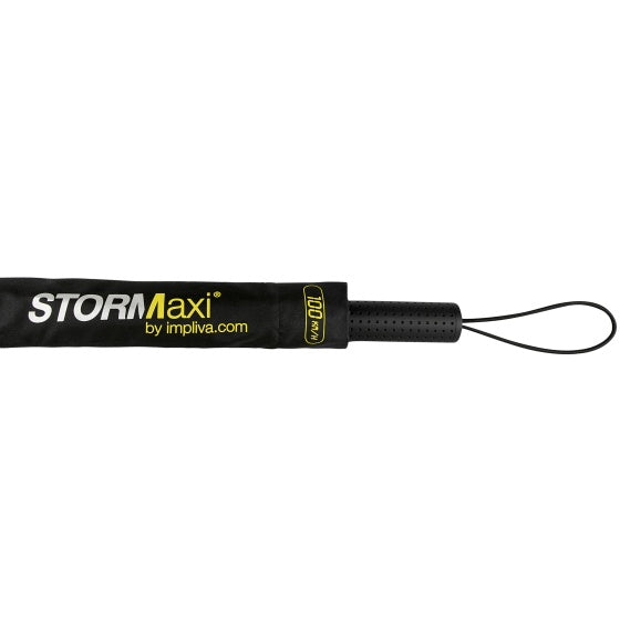 stormparaplu STORMaxi 100 cm polyester zwart/geel