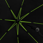 stormparaplu STORMaxi 100 cm polyester zwart/lime