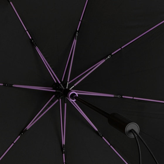 stormparaplu STORMaxi 100 cm polyester zwart/paars