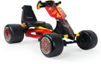 Injusa Special Go-Kart skelter zwart/rood/geel