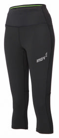 hardloopbroek Race Elite 3/4 dames polyamide zwart mt 38