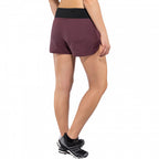 Inov-8 Hardloopbroek Race 4" kort dames paars/zwart maat 32