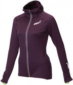 Inov-8 Hoodie technical mid dames paars polyester/fleece mt 34