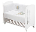 Interbaby Bedtextielset beer junior katoen wit 3-delig