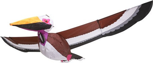 designvlieger pelikaan 290 cm ripstop/fiberglass bruin