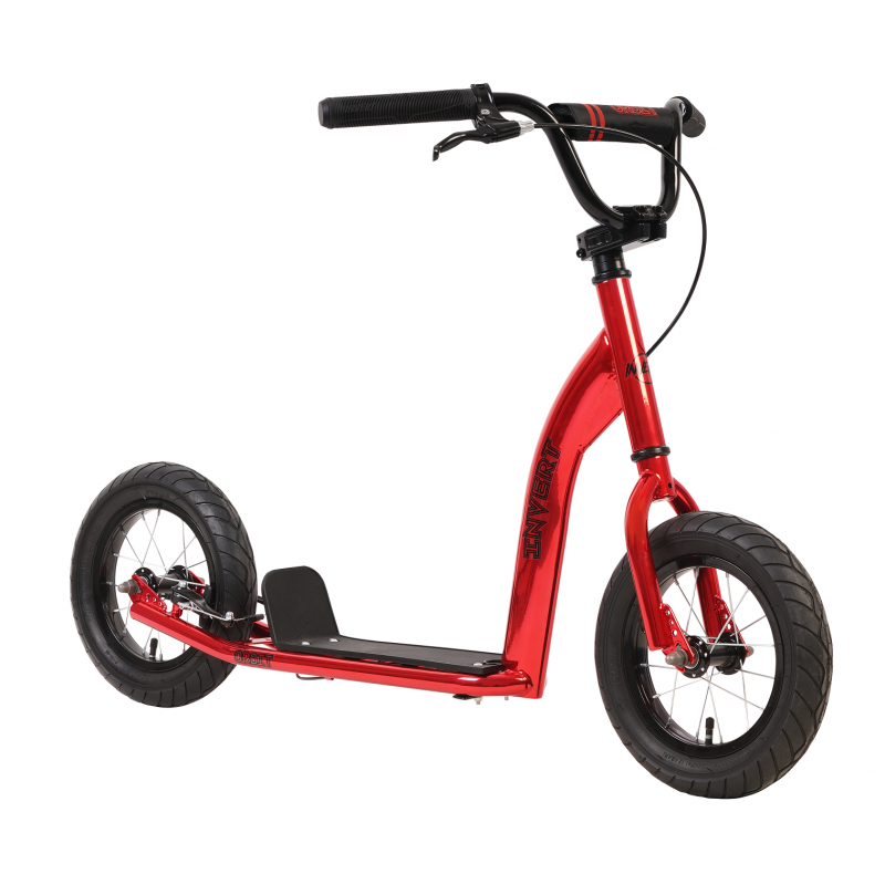 invert red scooter