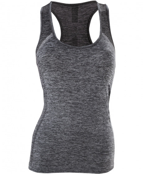 sporttop performance dames polyamide grijs maat L/XL
