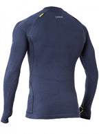 thermoshirt heren polyamide/ elastaan donkerblauw mt XL