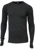 longsleeve Frippe heren merinowol zwart maat M