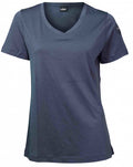 T-shirt Mim dames merinowol blauwgrijs maat 42