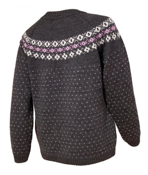 trui Sire dames wol grijs maat 46