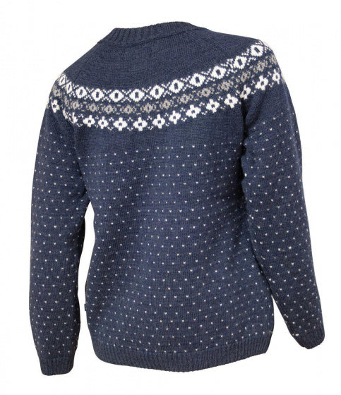 trui Sire dames wol navy maat 36