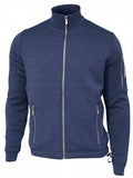 windjack Assar heren merinowol blauw maat M