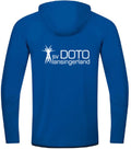 sv Doto Trainingsjack met cap junior blauw maat 152