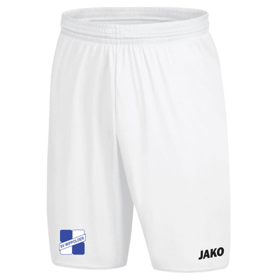 sv Wippolder Wedstrijdshort wit junior maat 164