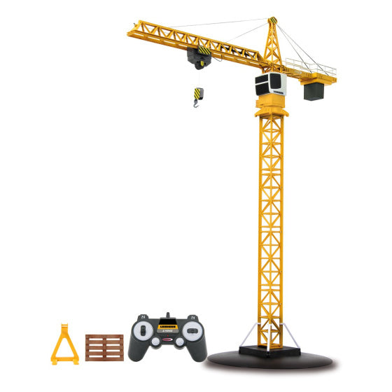 Jamara Liebherr hijskraan 100 cm jongens 2,4 GHz geel