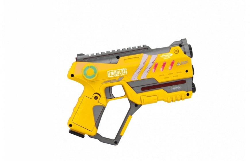 Jamara Laserpistoolset junior 22 cm geel/rood