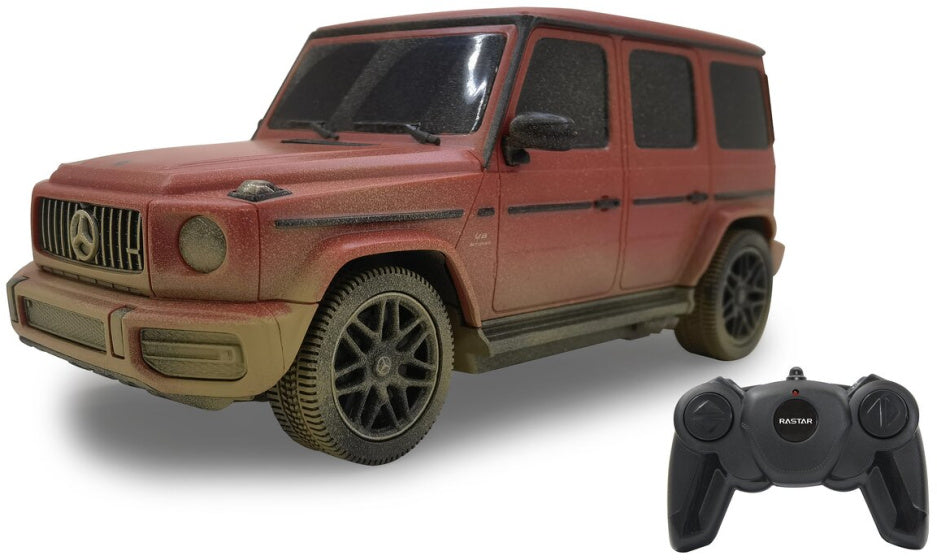 RC Mercedes-AMG G63 Muddy Effect 1:24 rood 2,4GHz