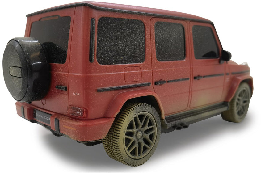 RC Mercedes-AMG G63 Muddy Effect 1:24 rood 2,4GHz