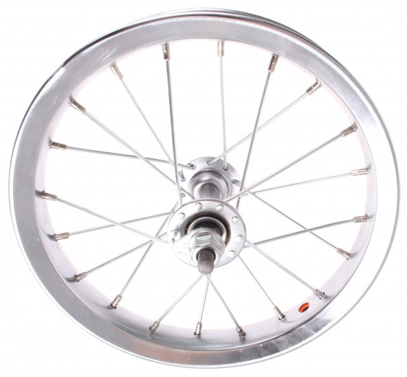 Japs Voorwiel 12 1/2 x 2 1/4 Aluminium 20G Zilver