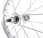 Japs Voorwiel 12 1/2 x 2 1/4 Aluminium 20G Zilver