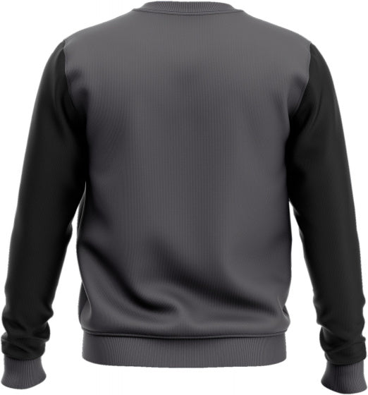 sweater Bari heren micro-polyester zwart maat S