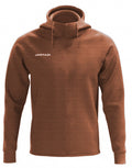 hoodie Premium heren polykatoen caramel maat XS