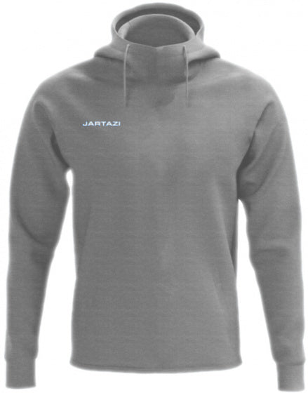 hoodie Premium heren polykatoen donkergrijs maat XXS