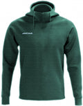 hoodie Premium heren polykatoen donkergroen maat XL