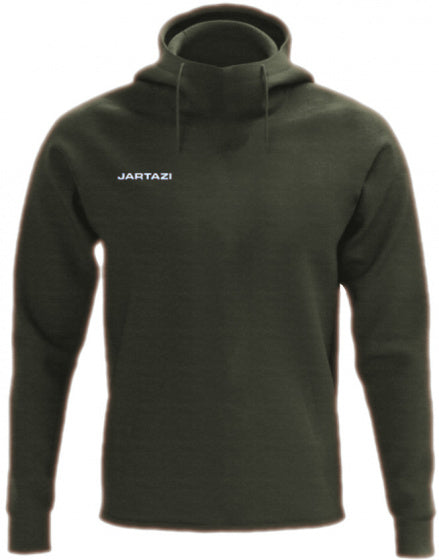 hoodie Premium heren polykatoen kaki maat XXL