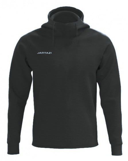 hoodie Premium heren polykatoen zwart maat XXS