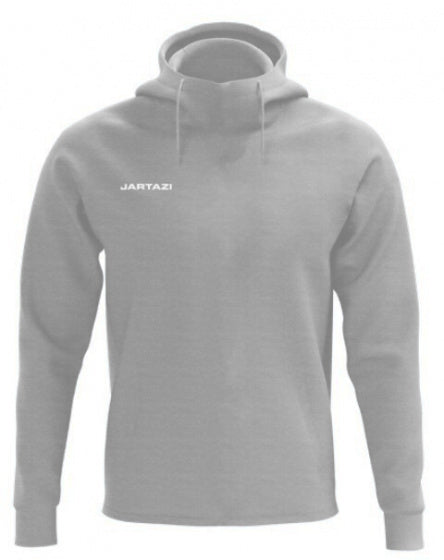 hoodie Premium junior polykatoen lichtgrijs maat 134/140