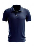 polo Premium junior katoen navy maat 110/116