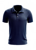polo Premium junior katoen navy maat 134/146