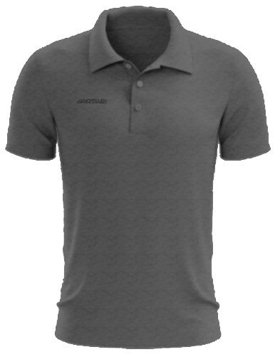 polo Picqué Premium heren katoen antraciet maat S