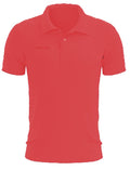 polo Picqué Premium heren katoen donkerrood maat S