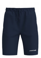 sportbroek junior polyester donkerblauw maat 158/164