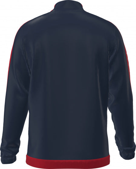 sportjack Torino Terry unisex polyester navy/rood maat S