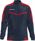 sportjack Torino Terry unisex polyester navy/rood maat L