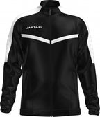 sportjack Torino Terry unisex polyester zwart/wit maat S