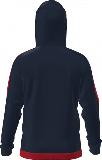 sportjack Torino Hooded unisex polyester navy/rood mt XXL
