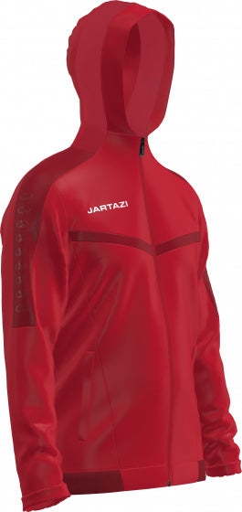 sportjack Torino Hooded unisex polyester rood maat XL