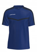 sportshirt Torino heren polyester blauw maat M