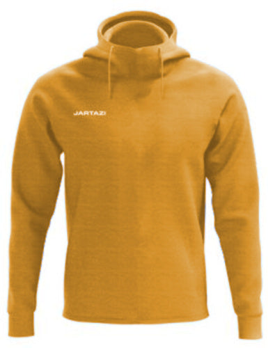 hoodie Premium junior polykatoen okergeel maat 134/146